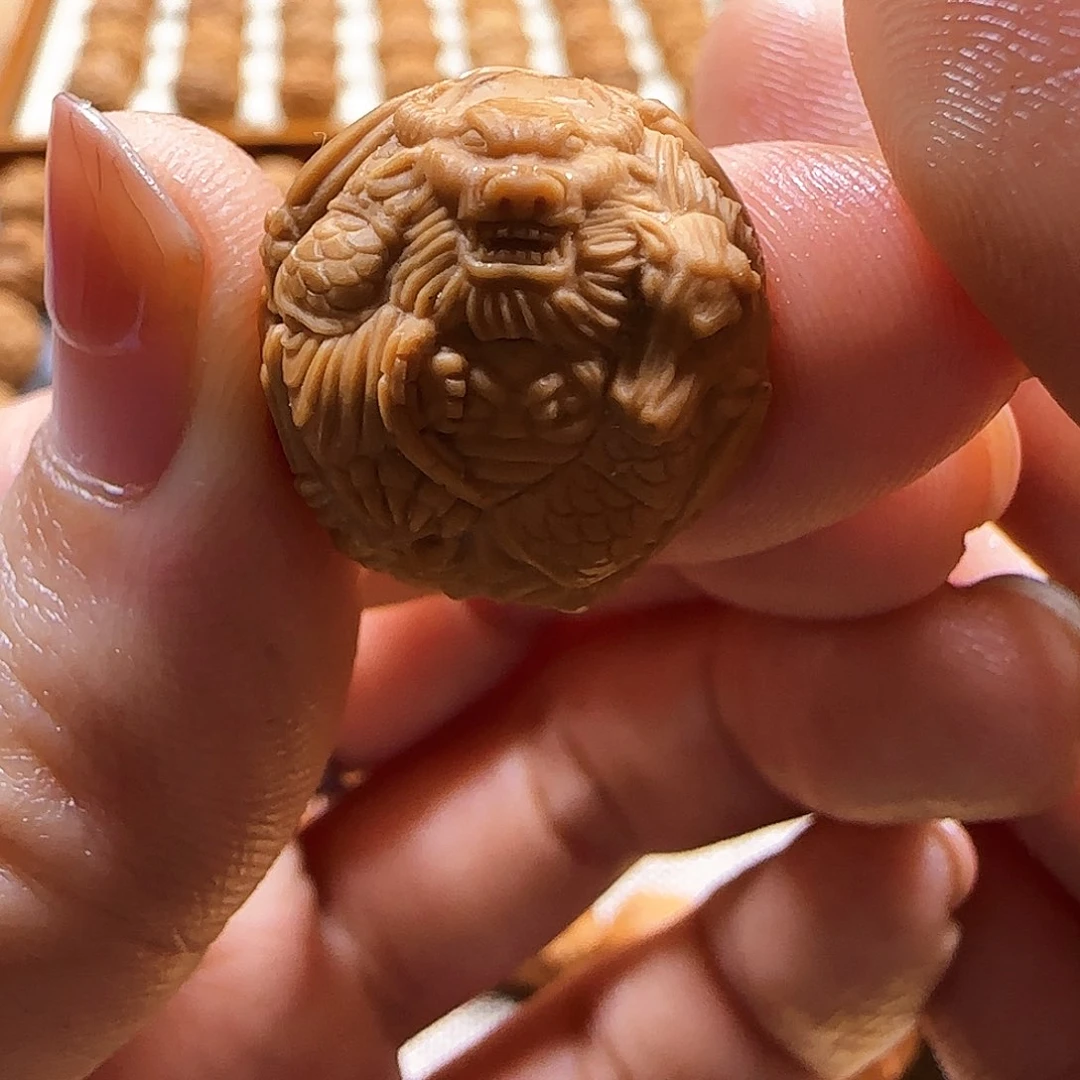 猴头核桃吊坠精工地府3.0尺寸备注