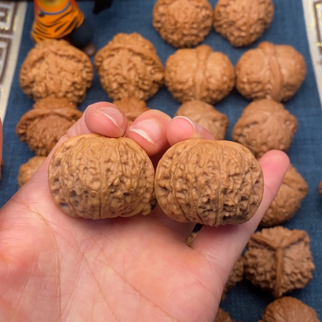 文玩核桃把件35精品乾隆磨