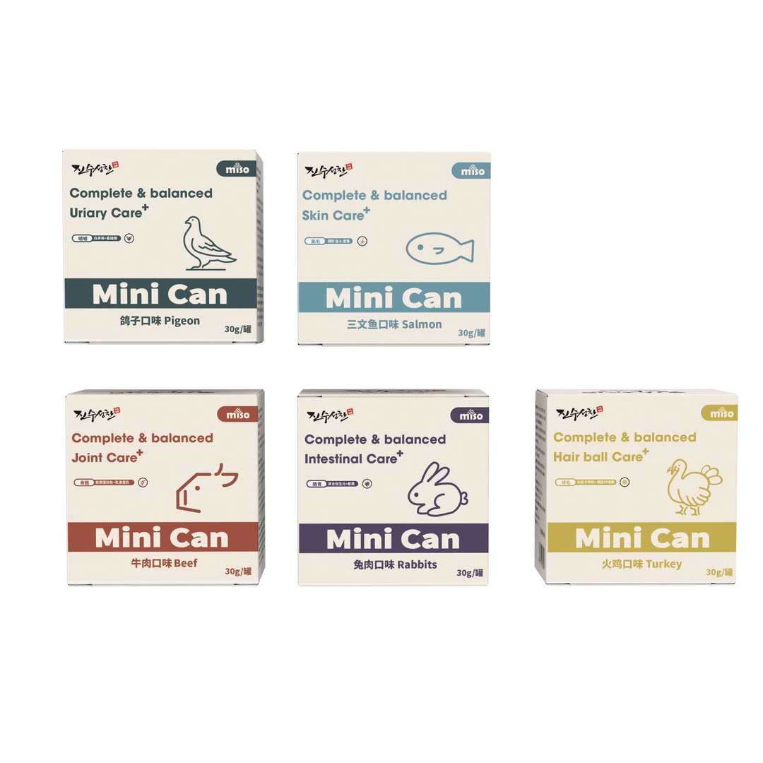 MISO【新品试吃装】五种需求主食罐30g
