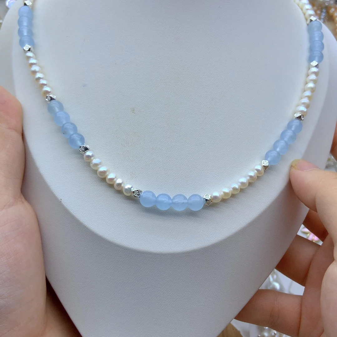 颈饰未镶嵌淡水珍珠