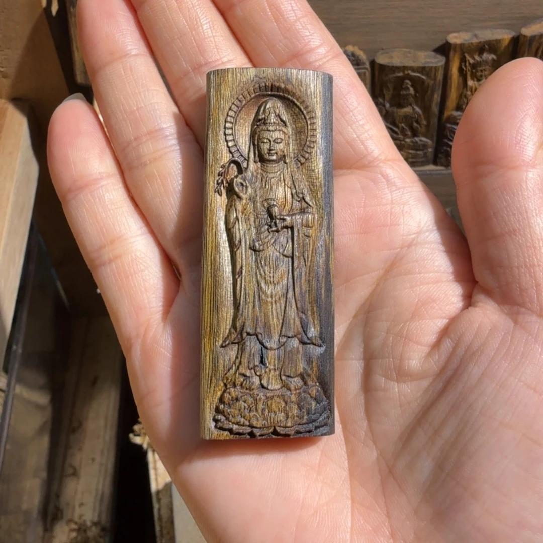 沉香沉香碎屑白棋楠观音块料8.2克