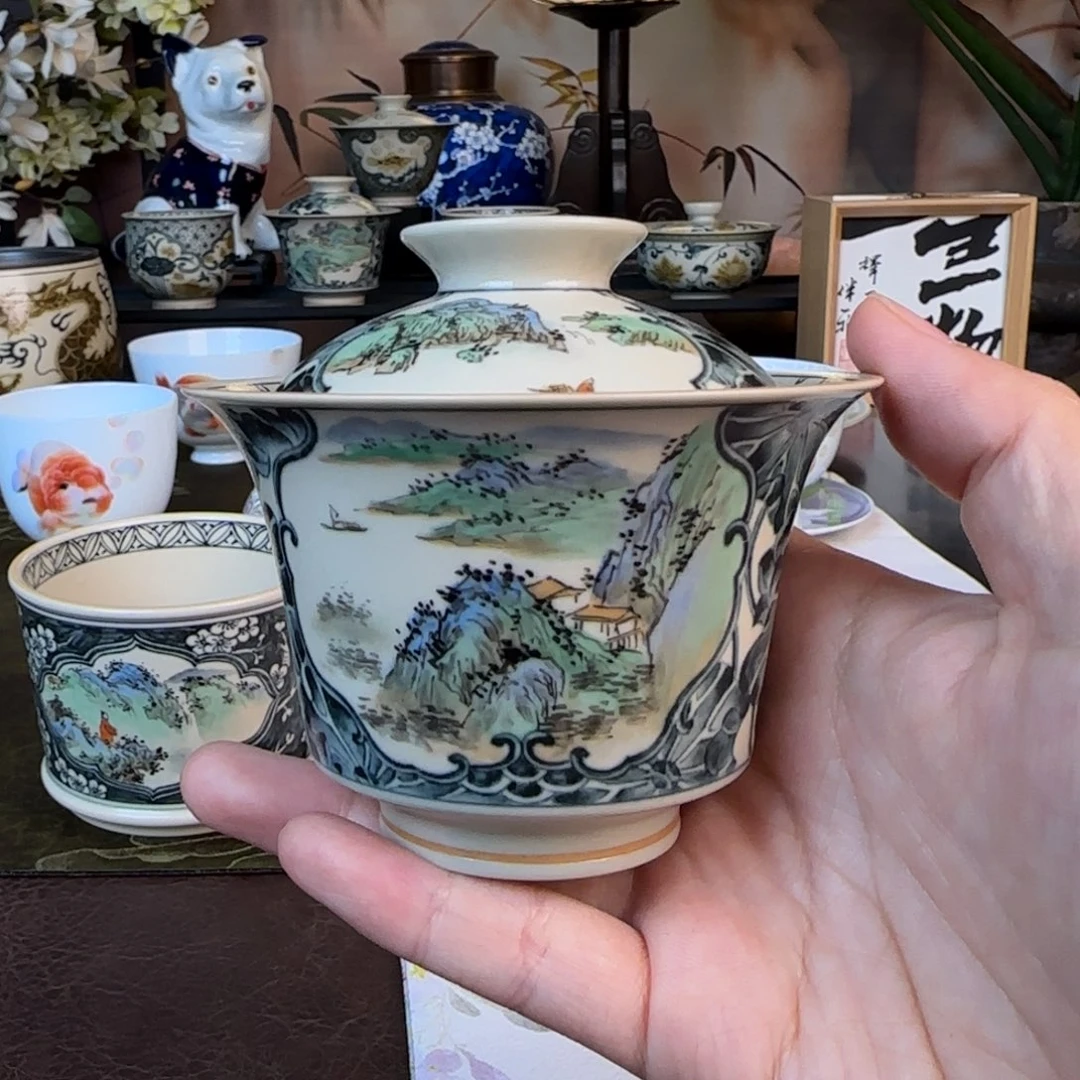 一生一物釉里金上新