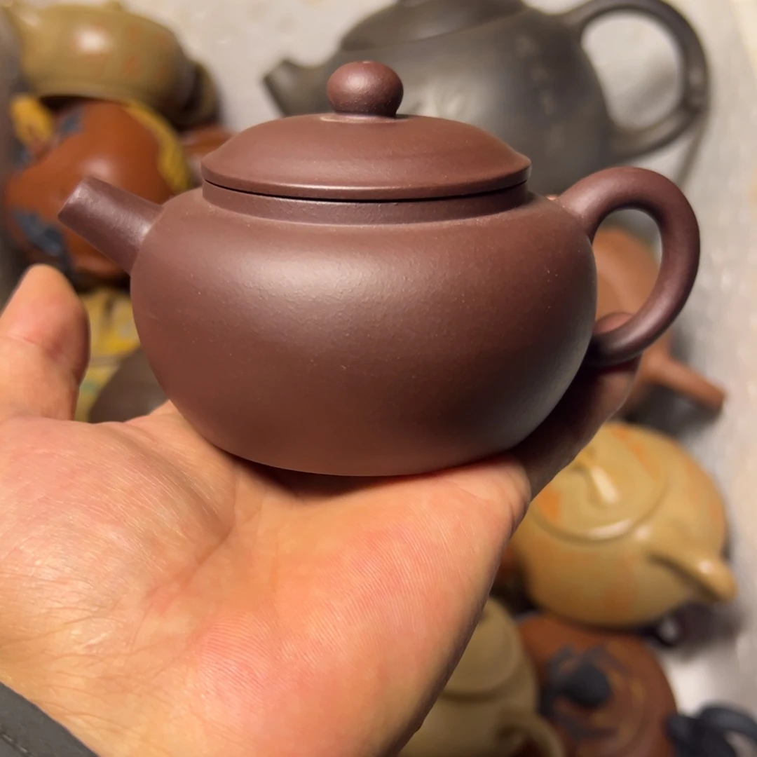紫砂茶壶宜兴原矿紫砂壶240毫升容量