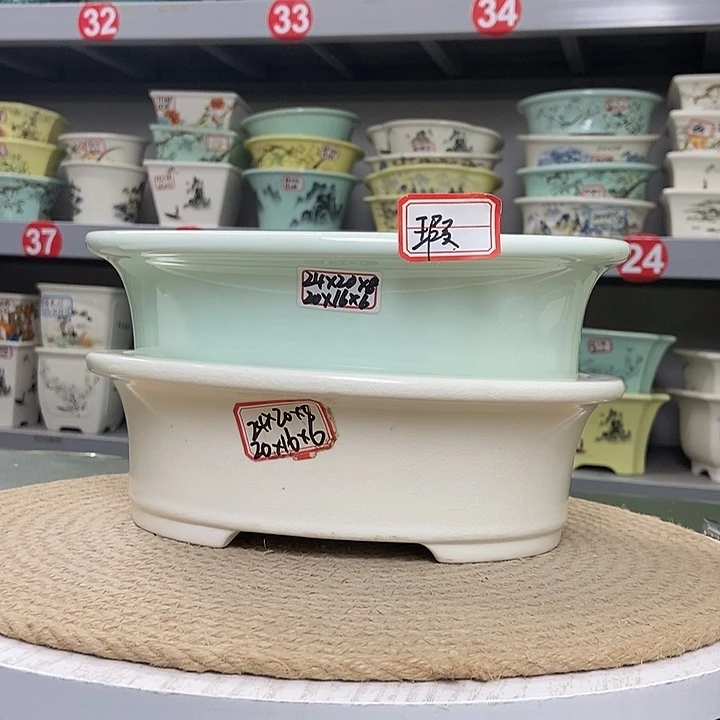 紫砂紫砂花盆9988