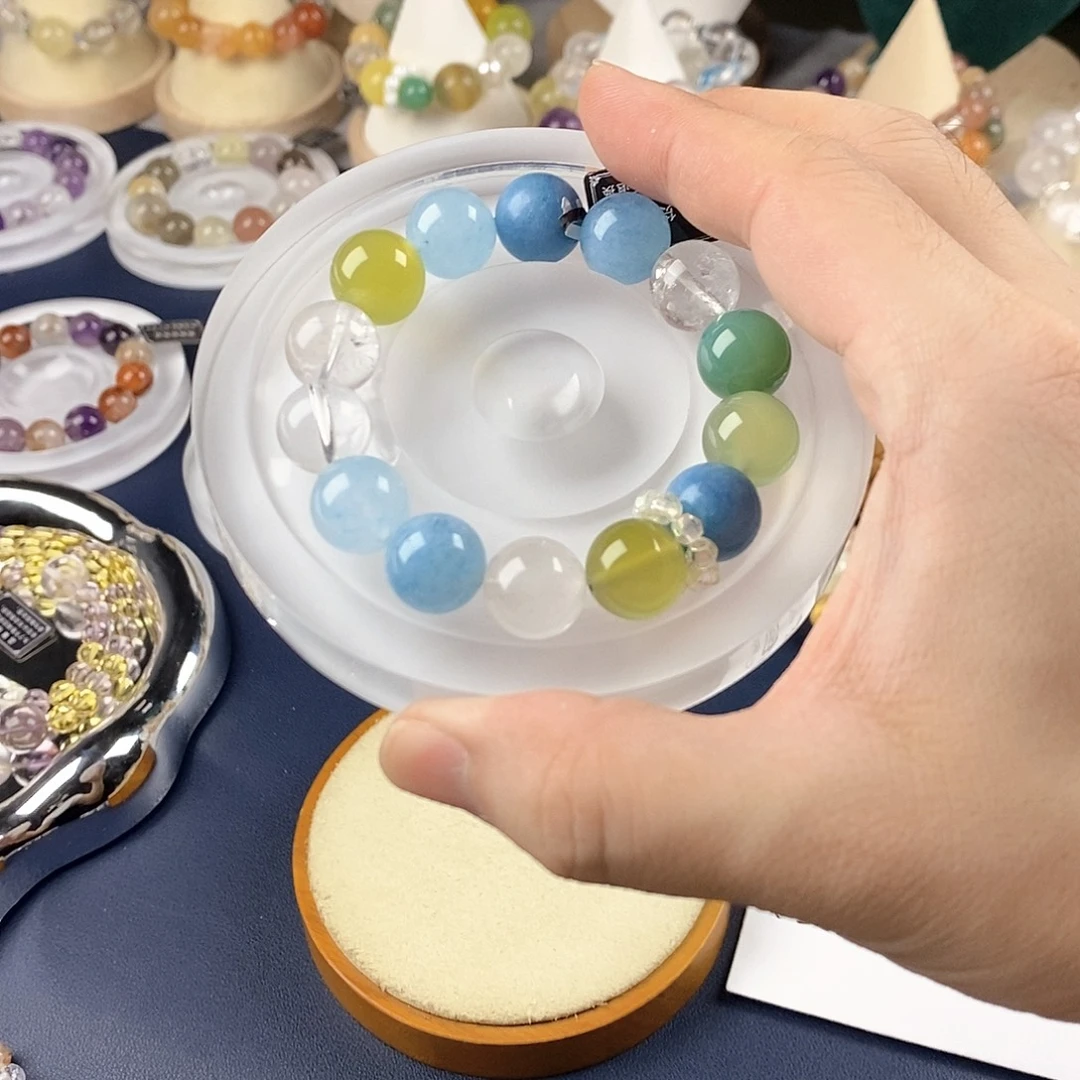 银S925镶嵌手链水晶