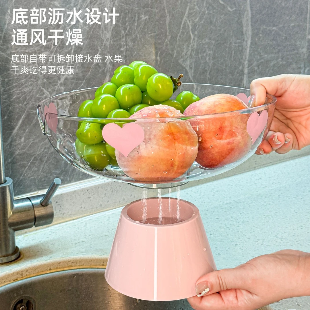 轻奢水果盘加厚家用茶几水果盘高档糖果盘零食盘沙拉盘