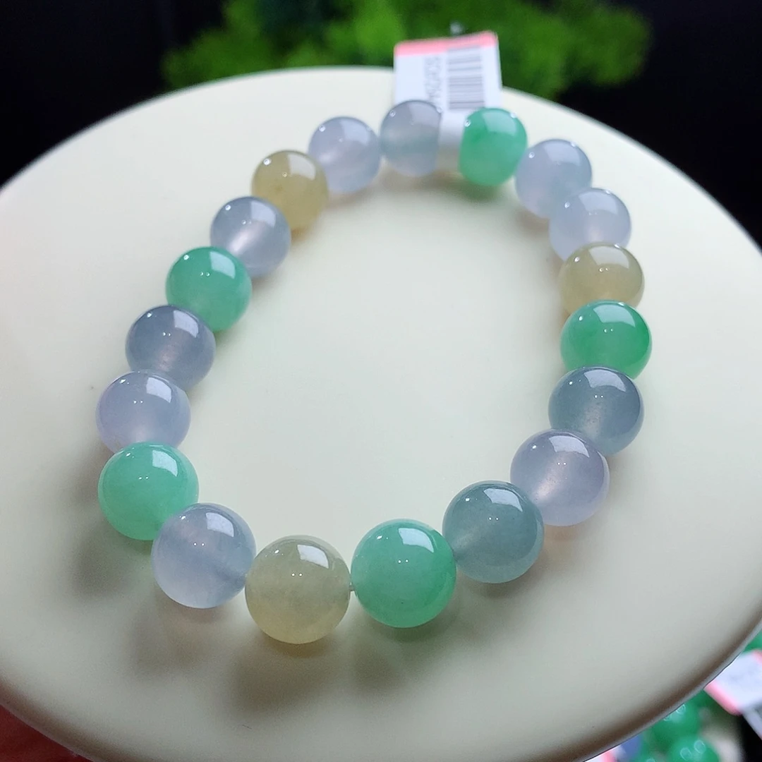 未镶嵌手串翡翠卡10mm