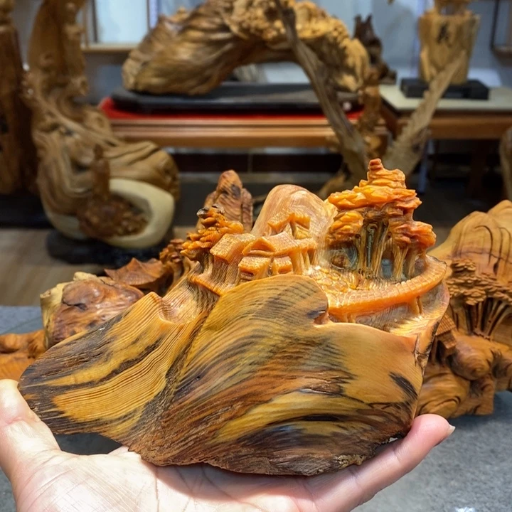 柏木（崖柏）崖松山水