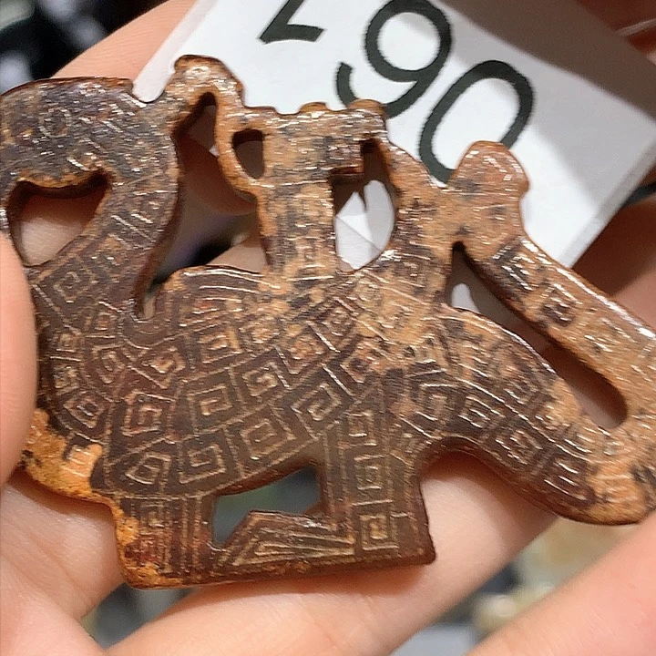 和田玉挂件未镶嵌