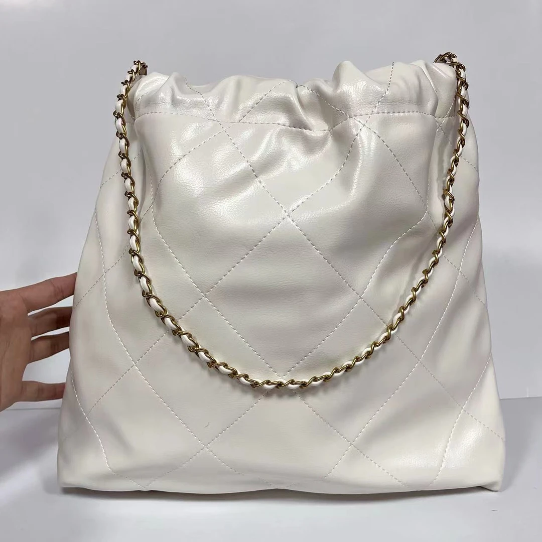 【小裴LJD】W   TR-原创小众设计款--大号垃圾袋单肩斜挎包-35