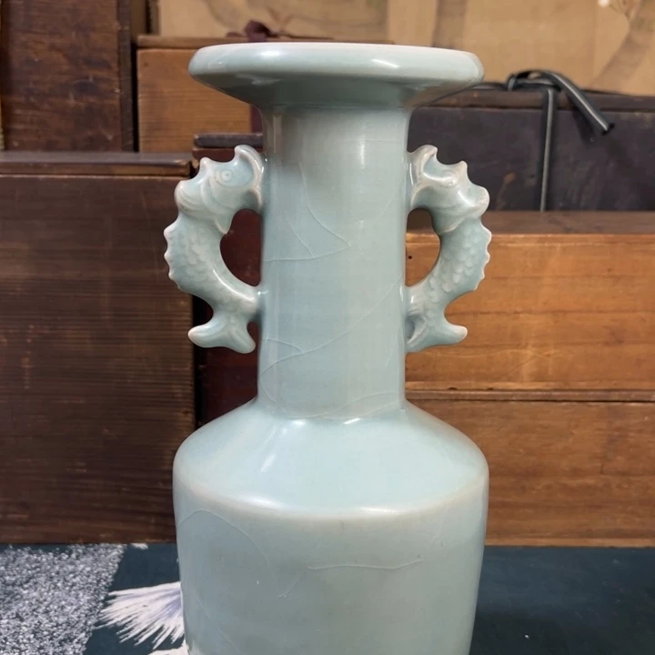 陶摆件日本回流好器物