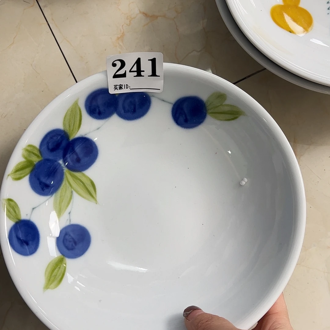 瓷片诗**方景德镇陶瓷手工手绘制作