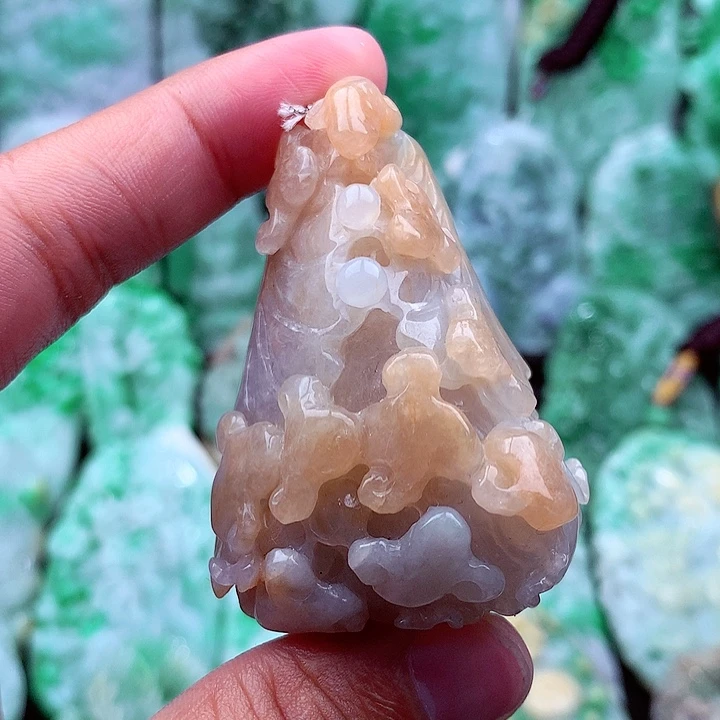 翡翠吊坠(不含链)未镶嵌