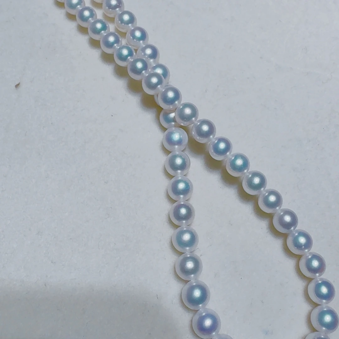 未镶嵌淡水珍珠裸链定制5.8-6.5mm左右裸链定制