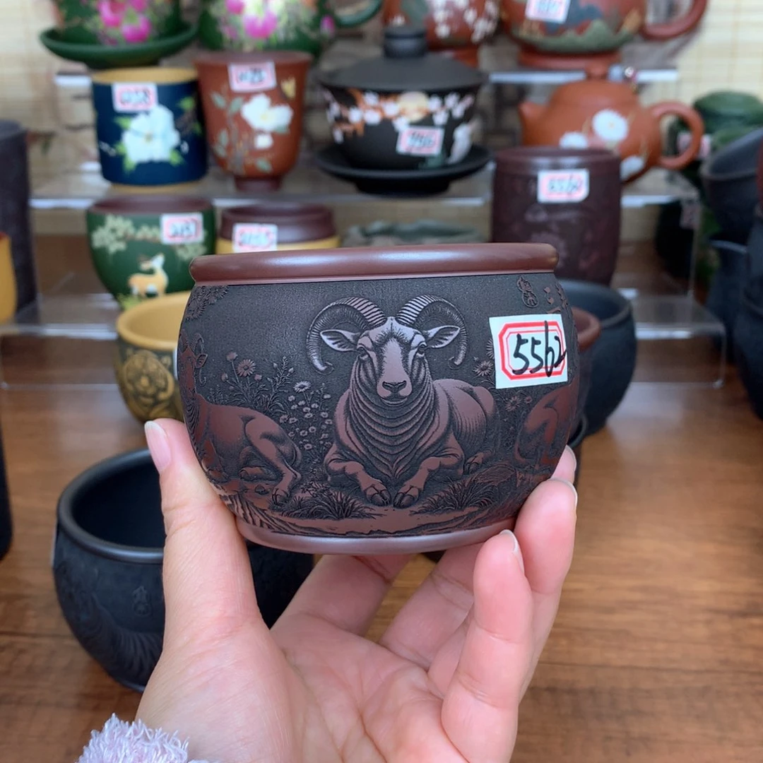 茶杯紫砂宜兴紫砂茶具