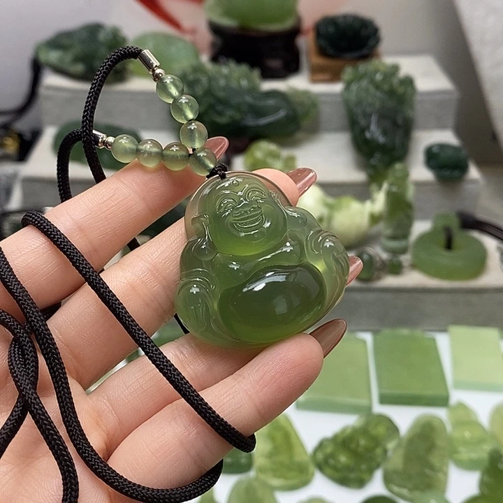 未镶嵌岫玉挂件?****，