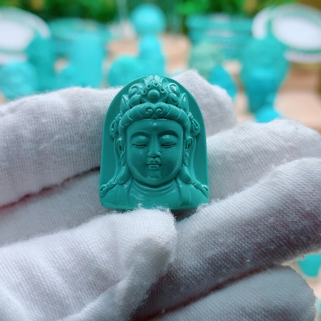 绿松石未镶嵌配饰