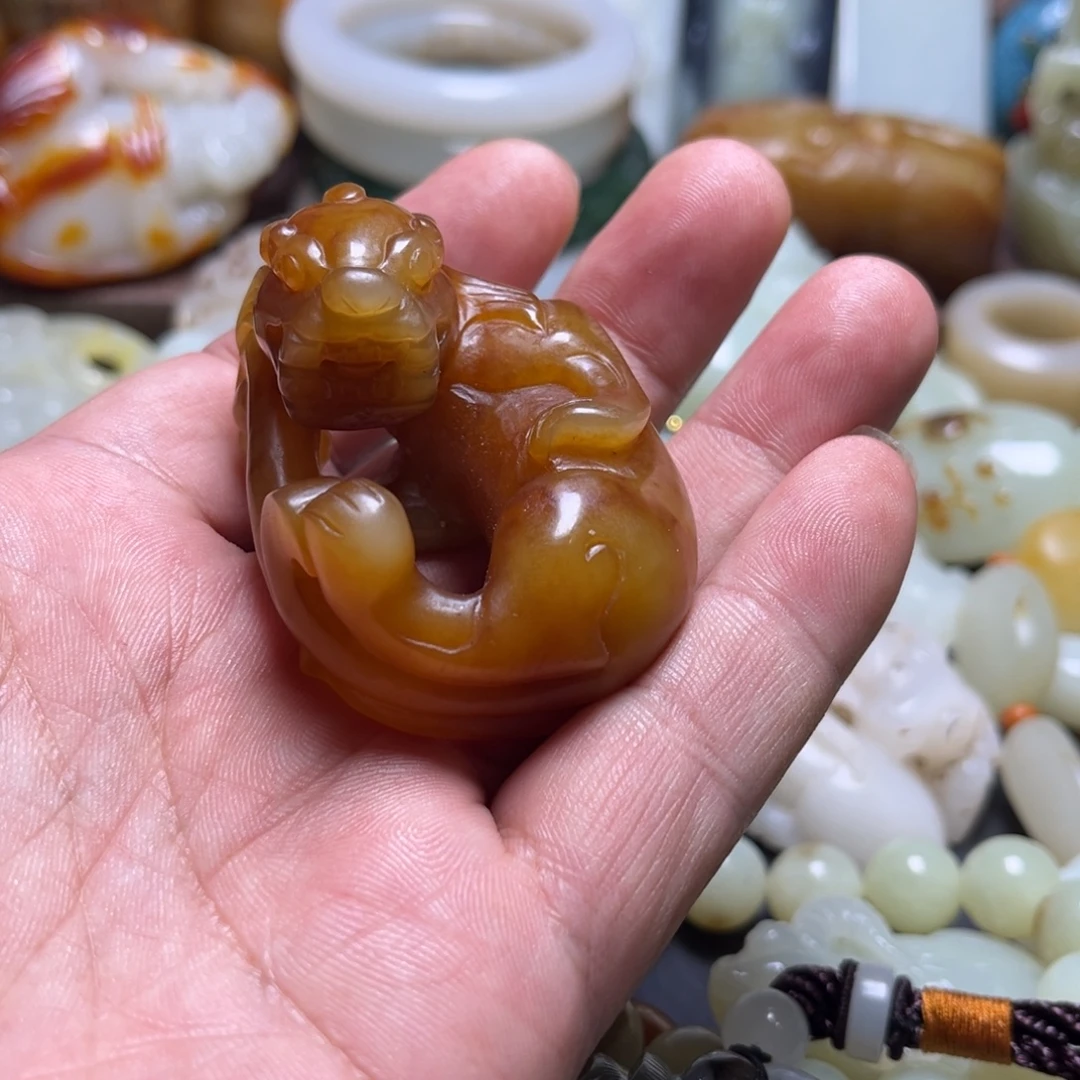 赵***刚和田玉未镶嵌挂件