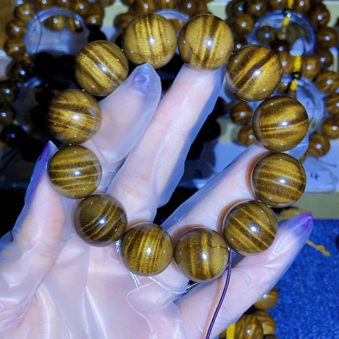 手串/手链楠木（金丝楠）阴沉黄