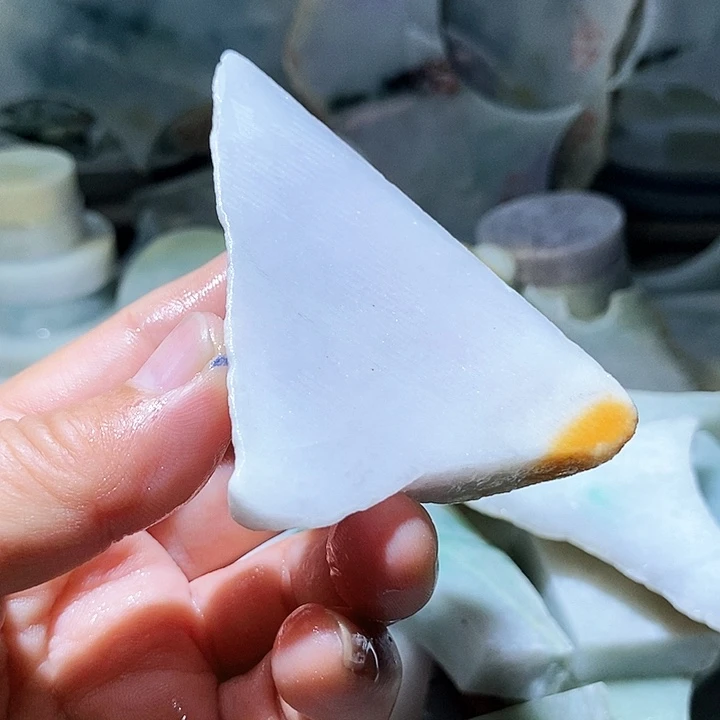 散珠翡翠边角料235