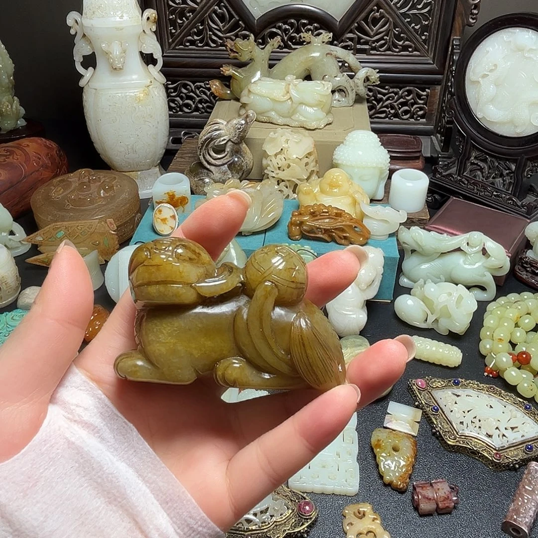 和田玉（糖玉）未镶嵌手链