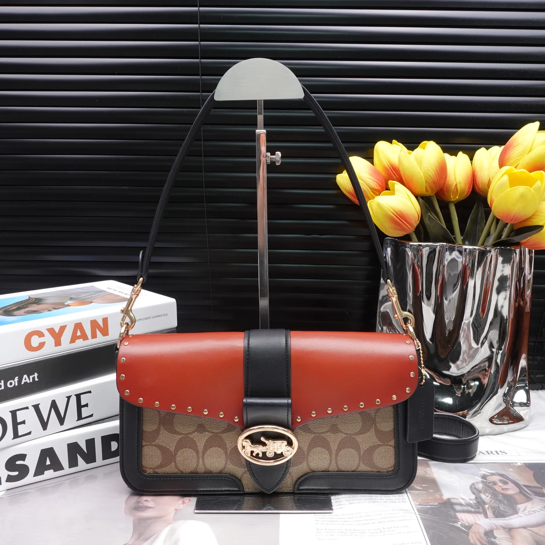 95新 COACH/蔻驰 单肩包/T10215696