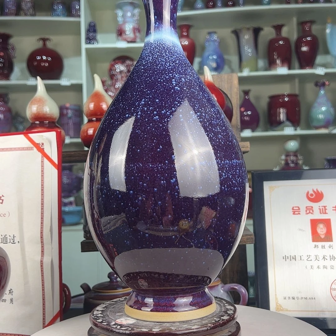 摆件郑家钧窑摆件