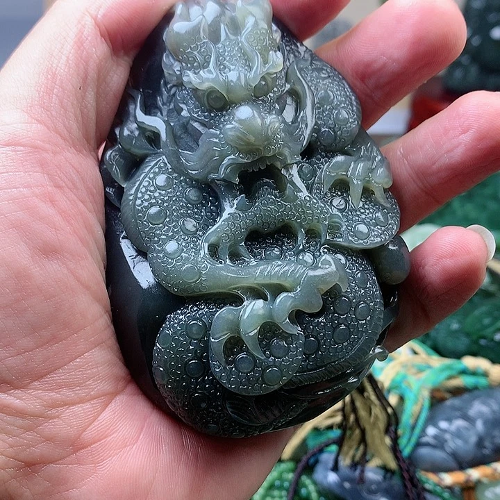 未镶嵌和田玉挂件晨*
