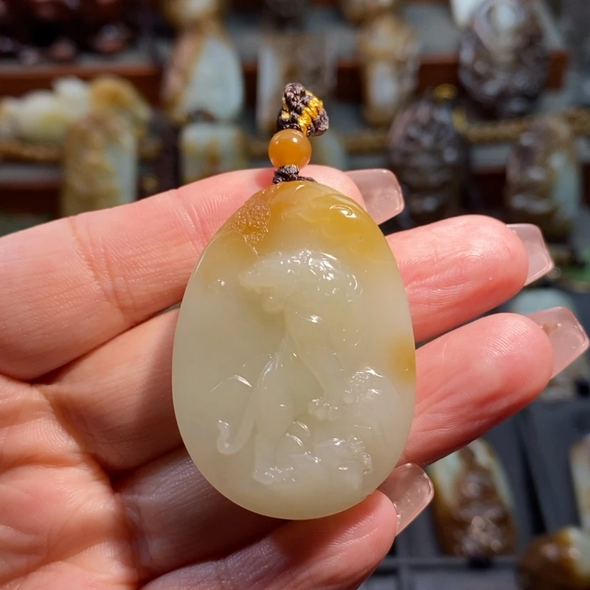 【闪购商品】和田玉（糖玉）吊坠未镶嵌