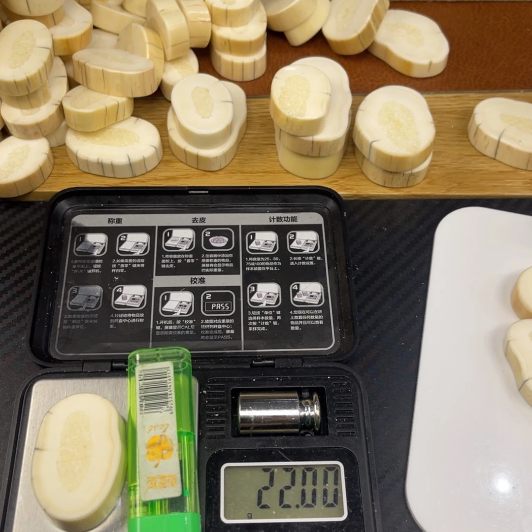 猛犸象牙手串/手链/手镯不打孔22