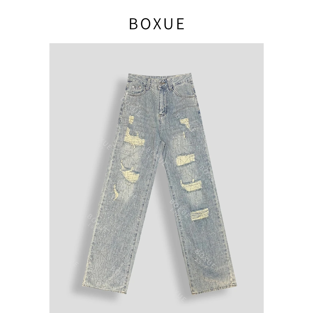 BOXUE 2024冬季休闲百搭福利裤子 #250103A126