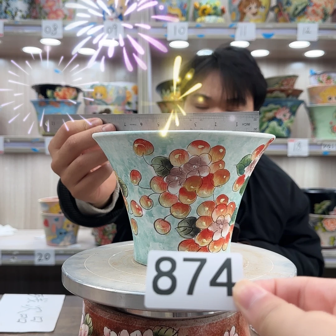 紫砂花盆瑕疵瑕疵874