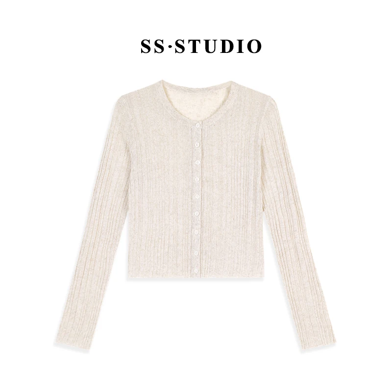 【丢丢专属】夏季防晒长袖针织百搭时尚休闲上衣SS-9322