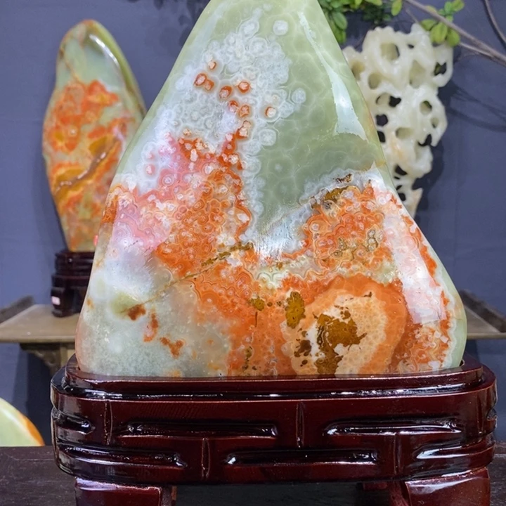 石材精品古青石摆件
