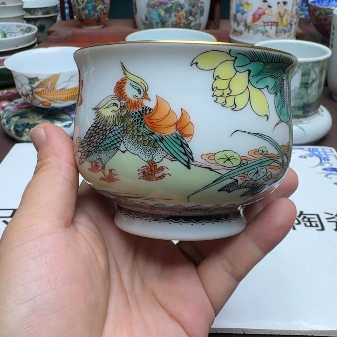 景德镇手工手绘展示