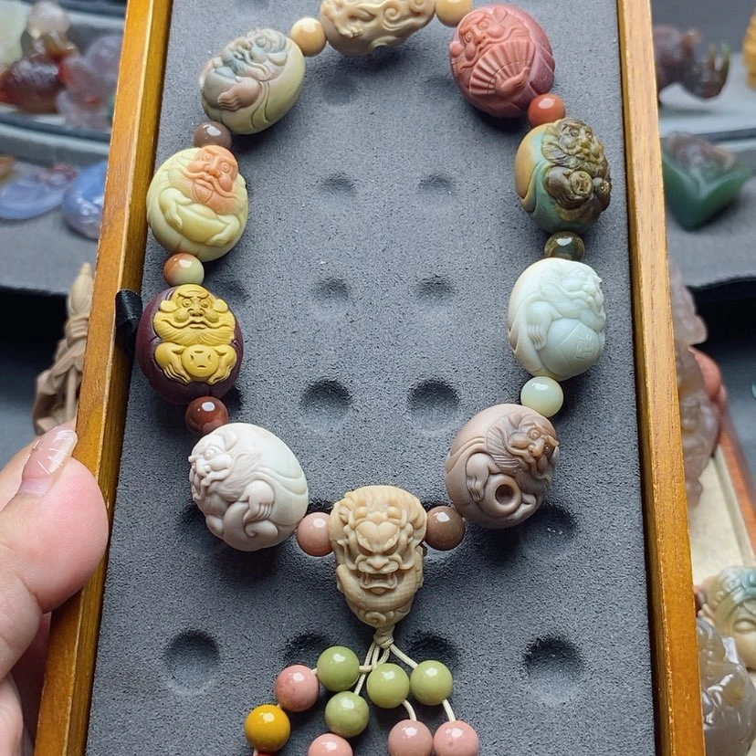 【闪购商品】未镶嵌钟馗精品手持定制石英质玉