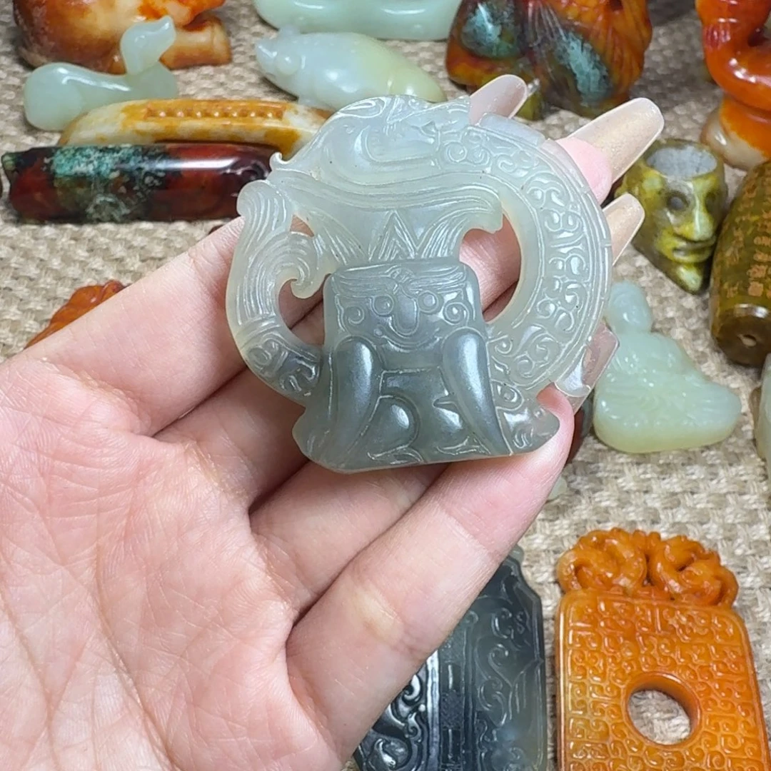 吊坠白玉菩提挂件
