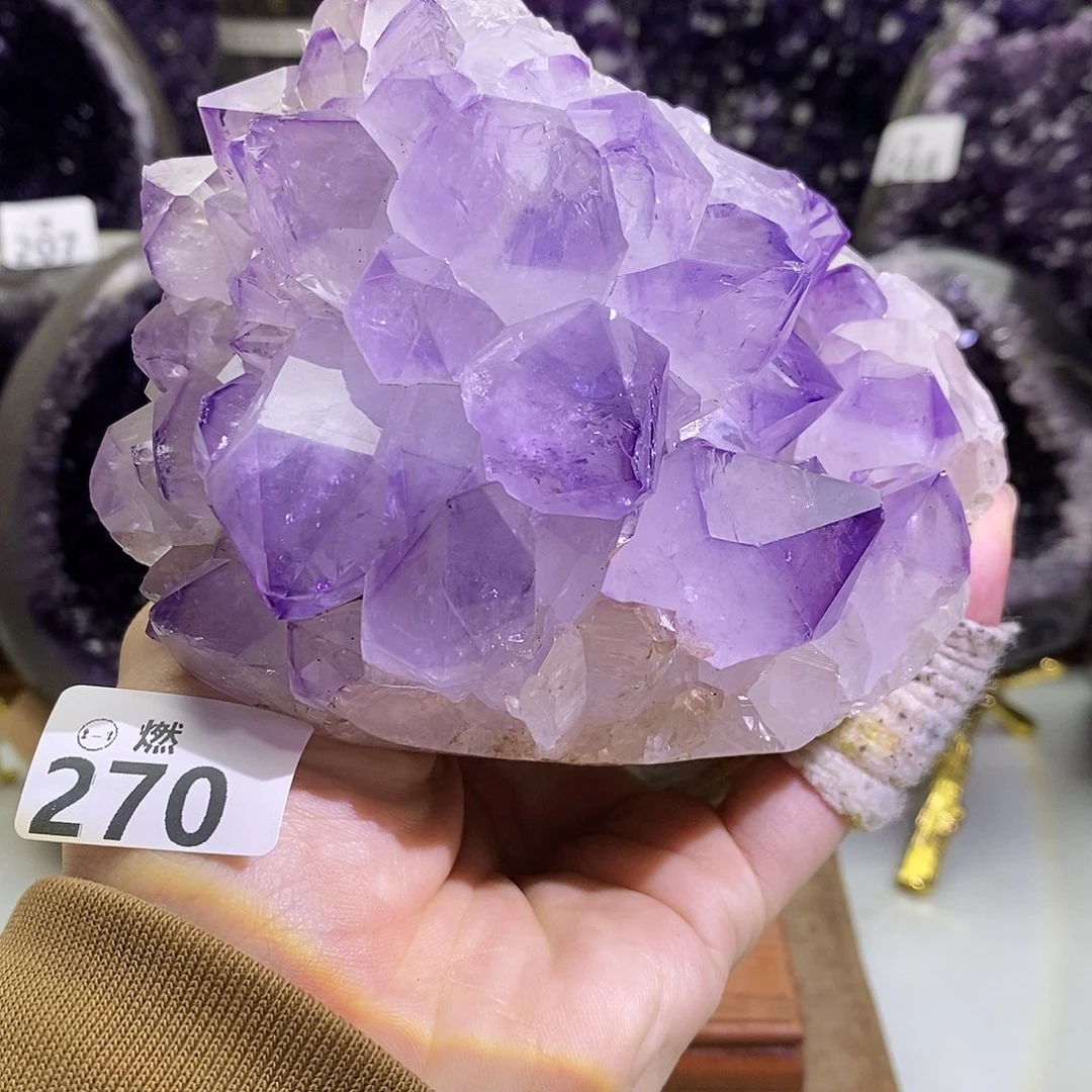 紫晶大型摆件（非配饰）未镶嵌