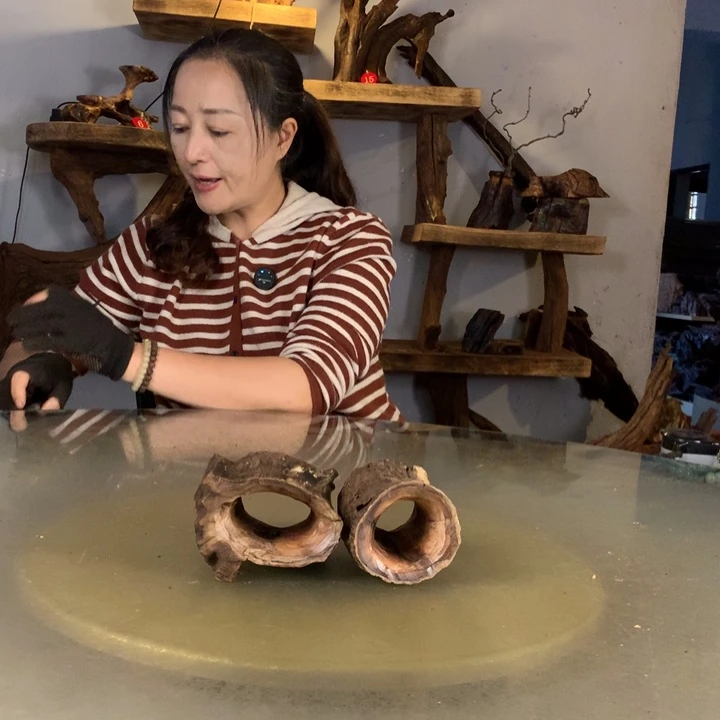 婷***婷天然的云南紫柚木会黄水
