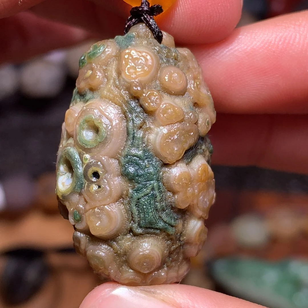 未镶嵌玛瑙/玉髓珠宝半成品