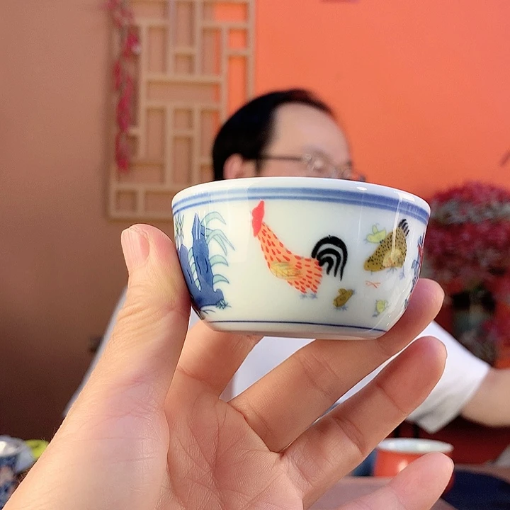 羊脂玉鸡缸杯852882855855