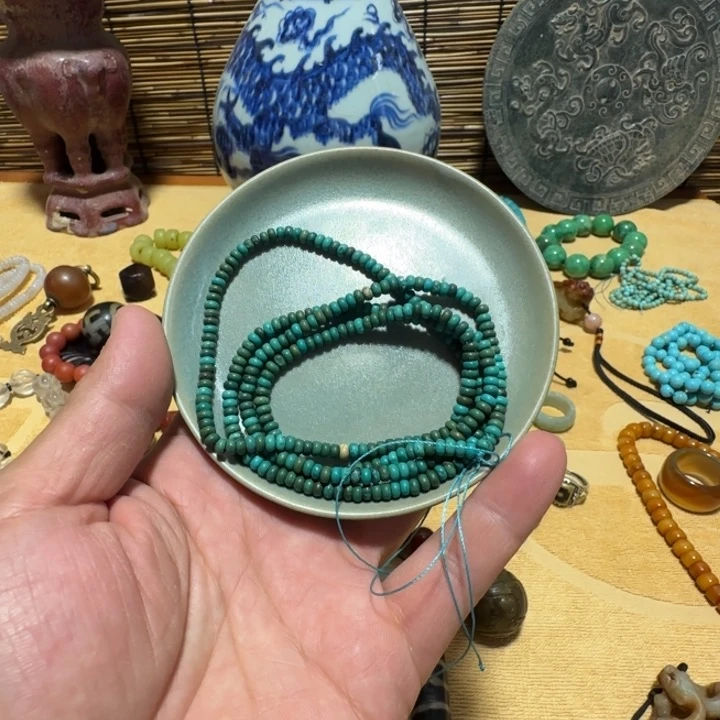 H****6瓷器摆件珠子手串