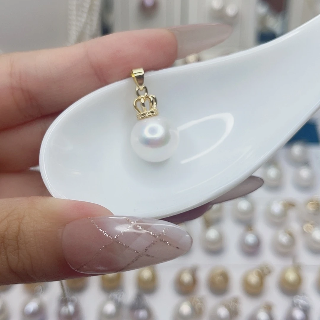 淡水珍珠合金吊坠(赠链)