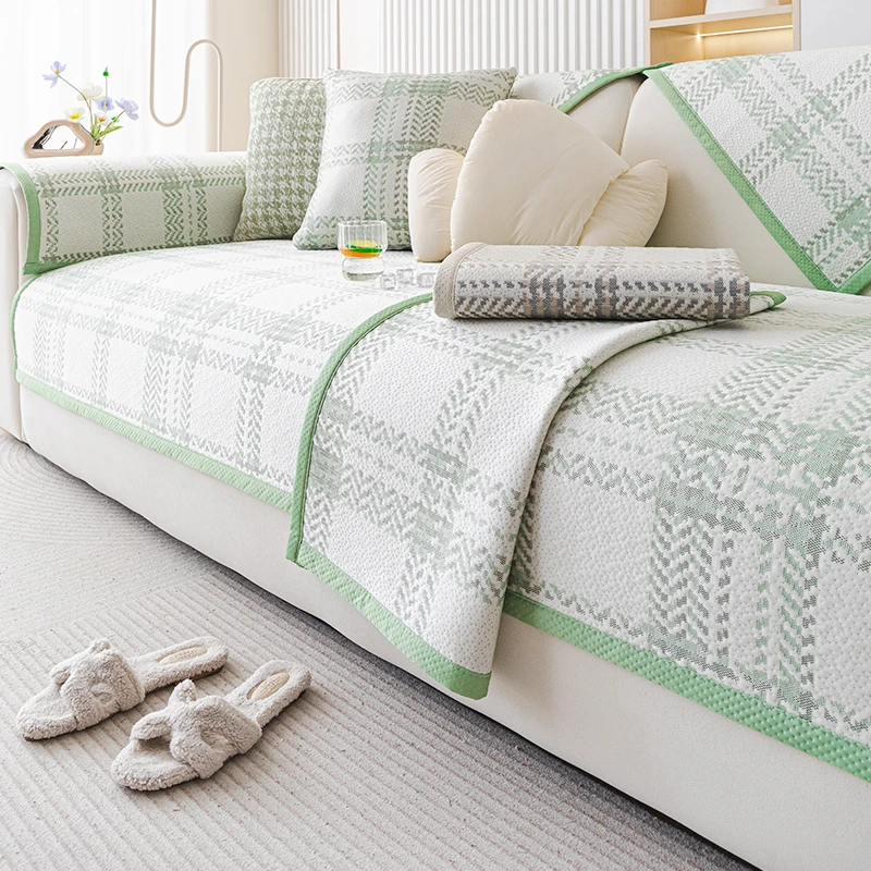 沙发凉席垫沙发垫夏季冰丝坐垫2025新款夏日凉感席子夏天防滑盖布