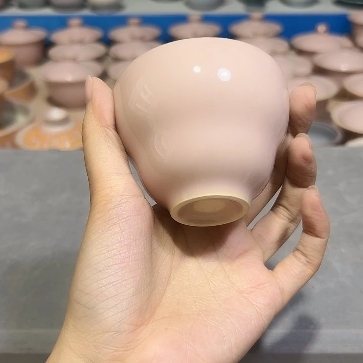 龙泉云间青瓷小米茶器