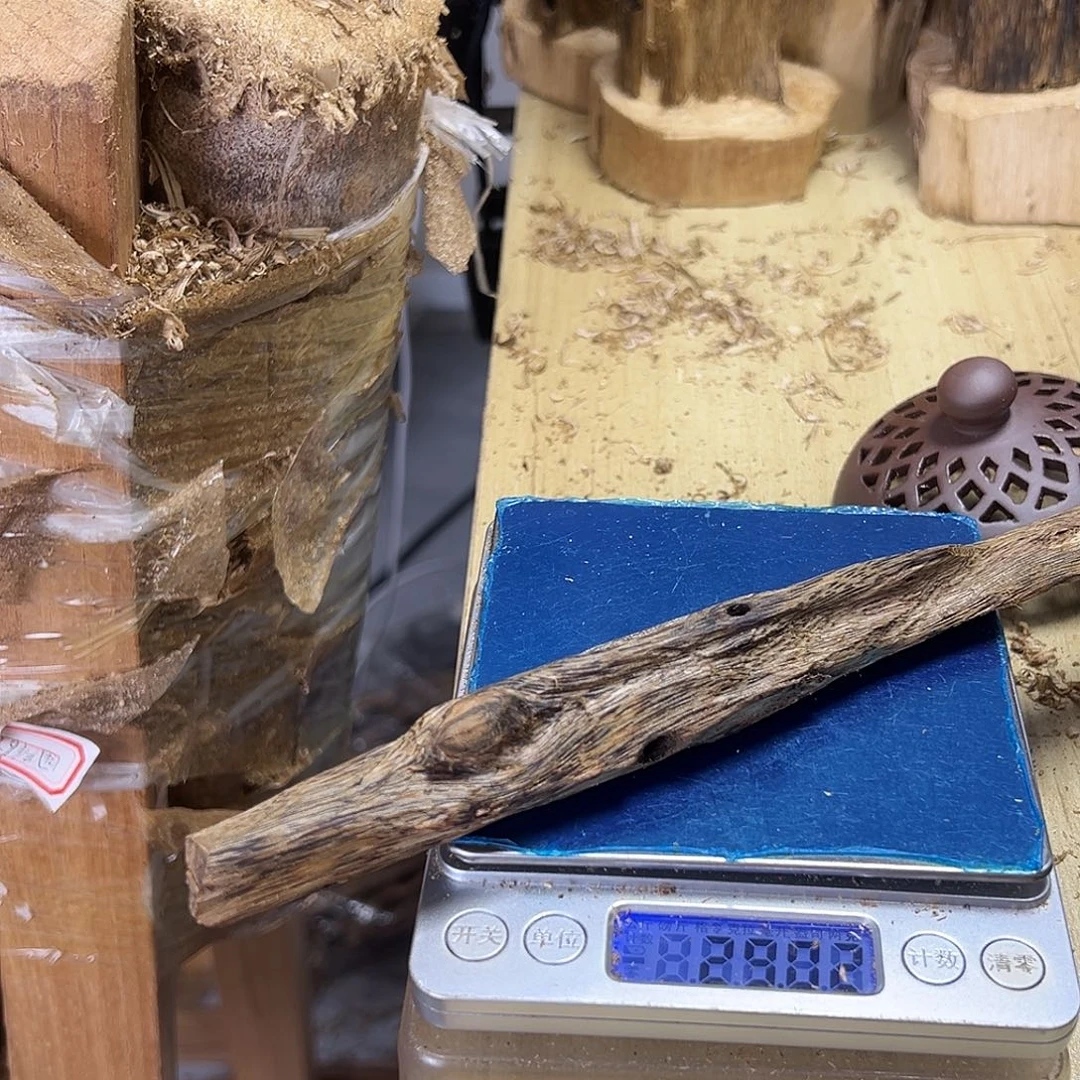 香料绿奇楠虫漏29克乌身