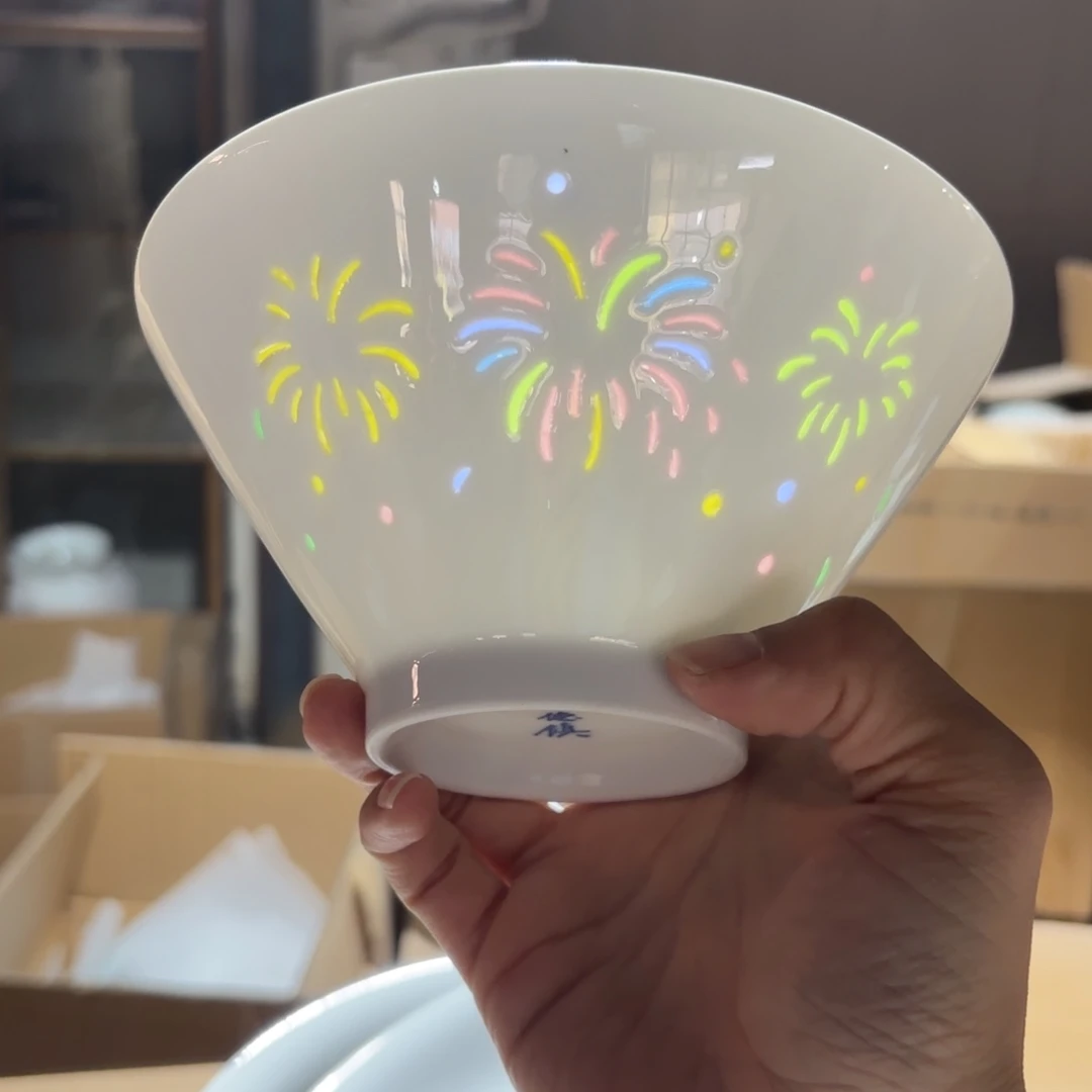 玉瓷景德镇陶瓷面碗两只好的