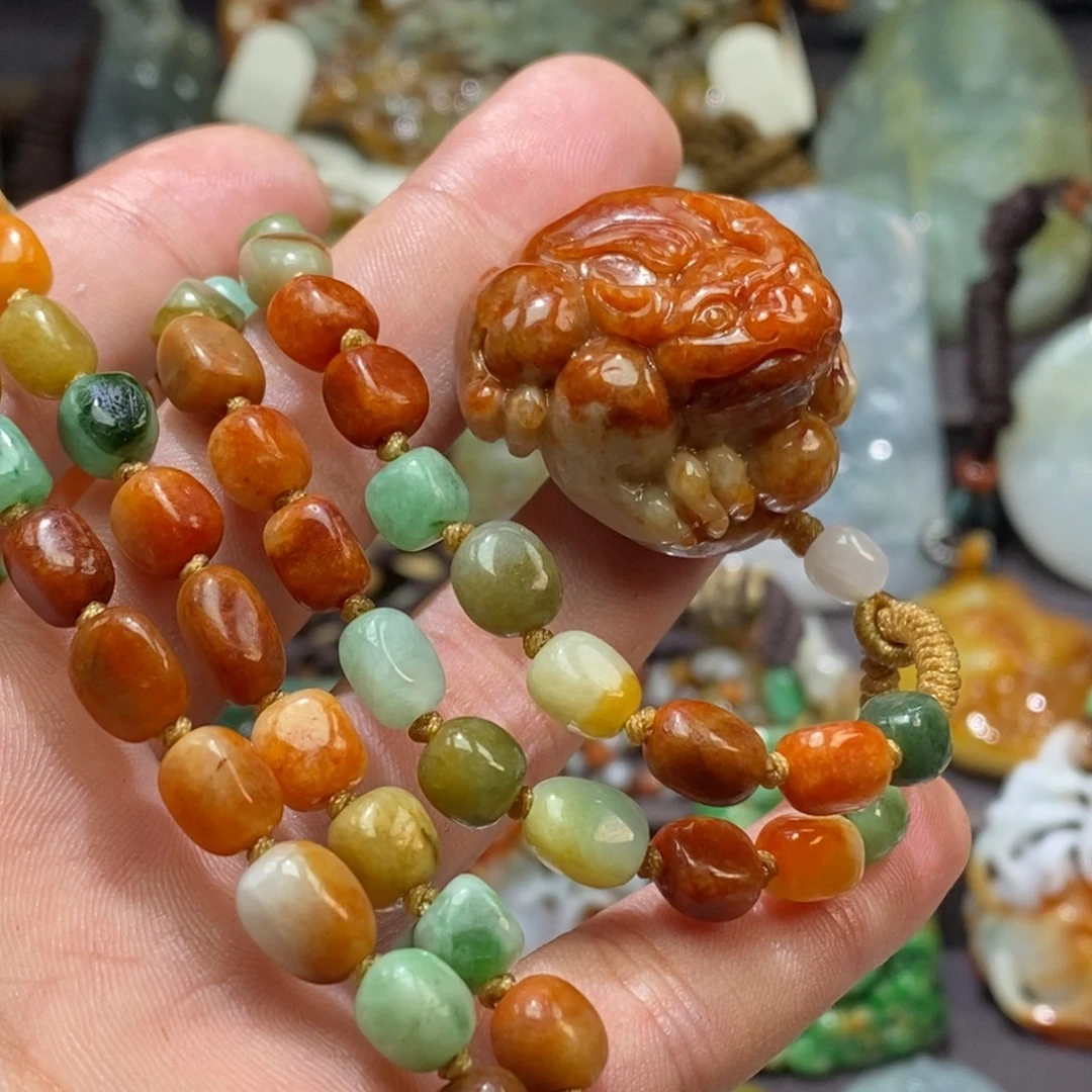 翡翠未镶嵌挂件翡翠