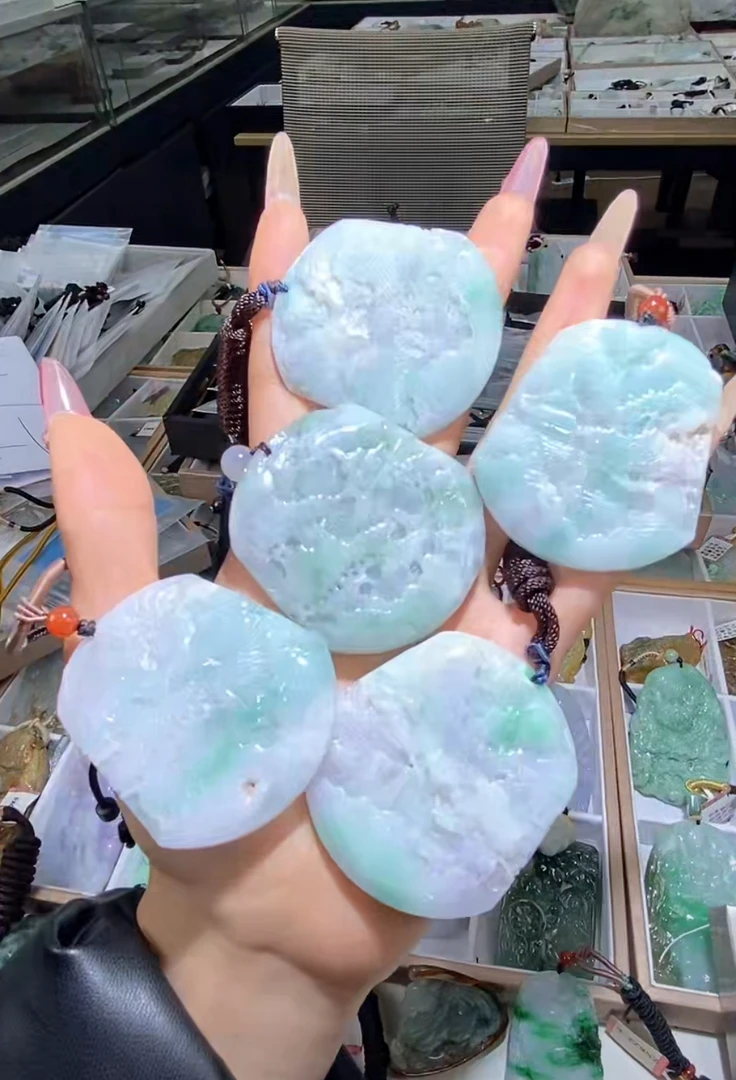 天然缅甸翡翠A货未镶嵌多样性仅发一件随机发货