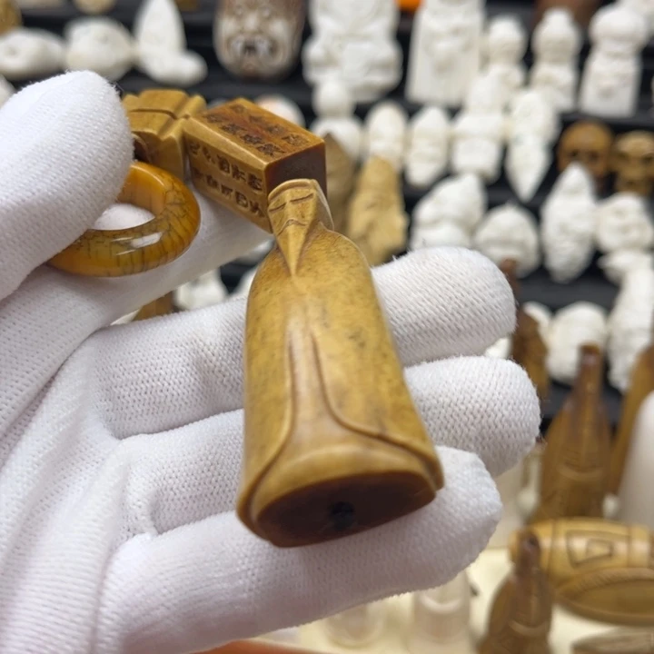 鱼***°手串/手链鹿骨翁仲